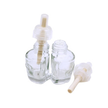 custom design empty perfume glass diffuser essential oil container air freshener bottles with wick